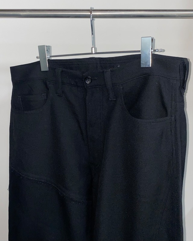 【y's】Cut-out design zip-up trousers/ kyoto store