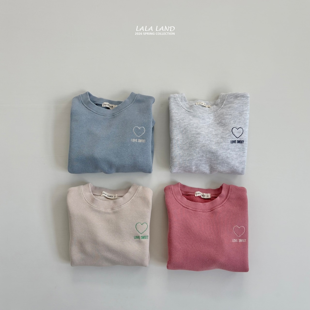 LALALAND 26/SS (Kids)Sweat heart MTM