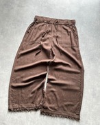 THREAD&SUPPLY Rayon×Linen Wide Easy Pants