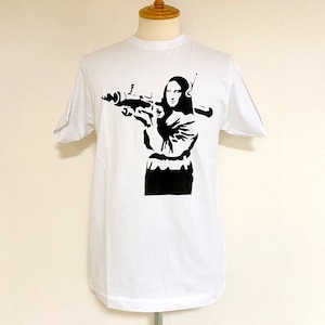 BANKSY T SHIRT - Mona Lisa