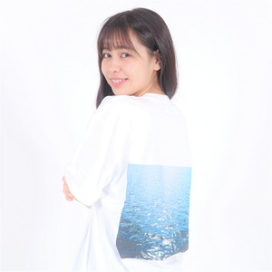 バックプリント　フォトTシャツ