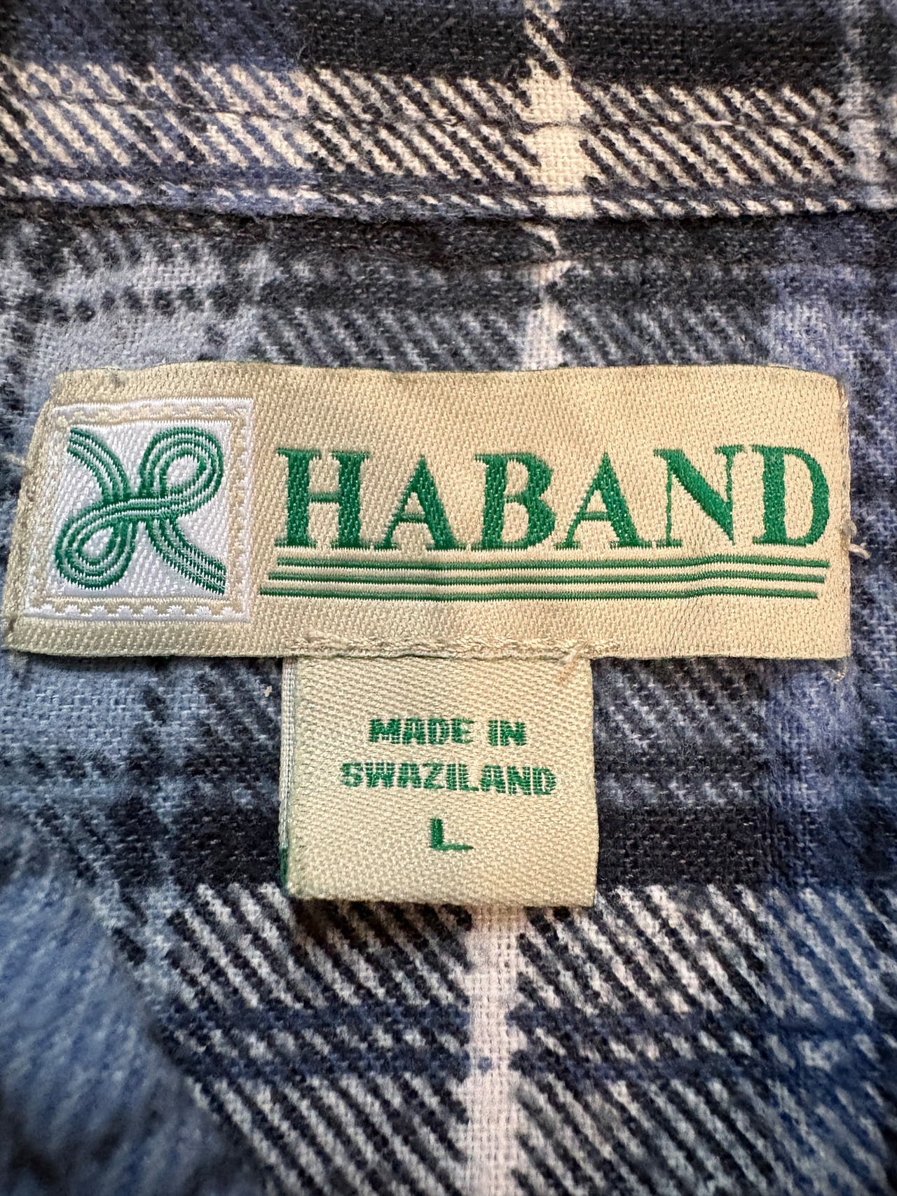 80〜90s / HABAND / print flannel check shirts