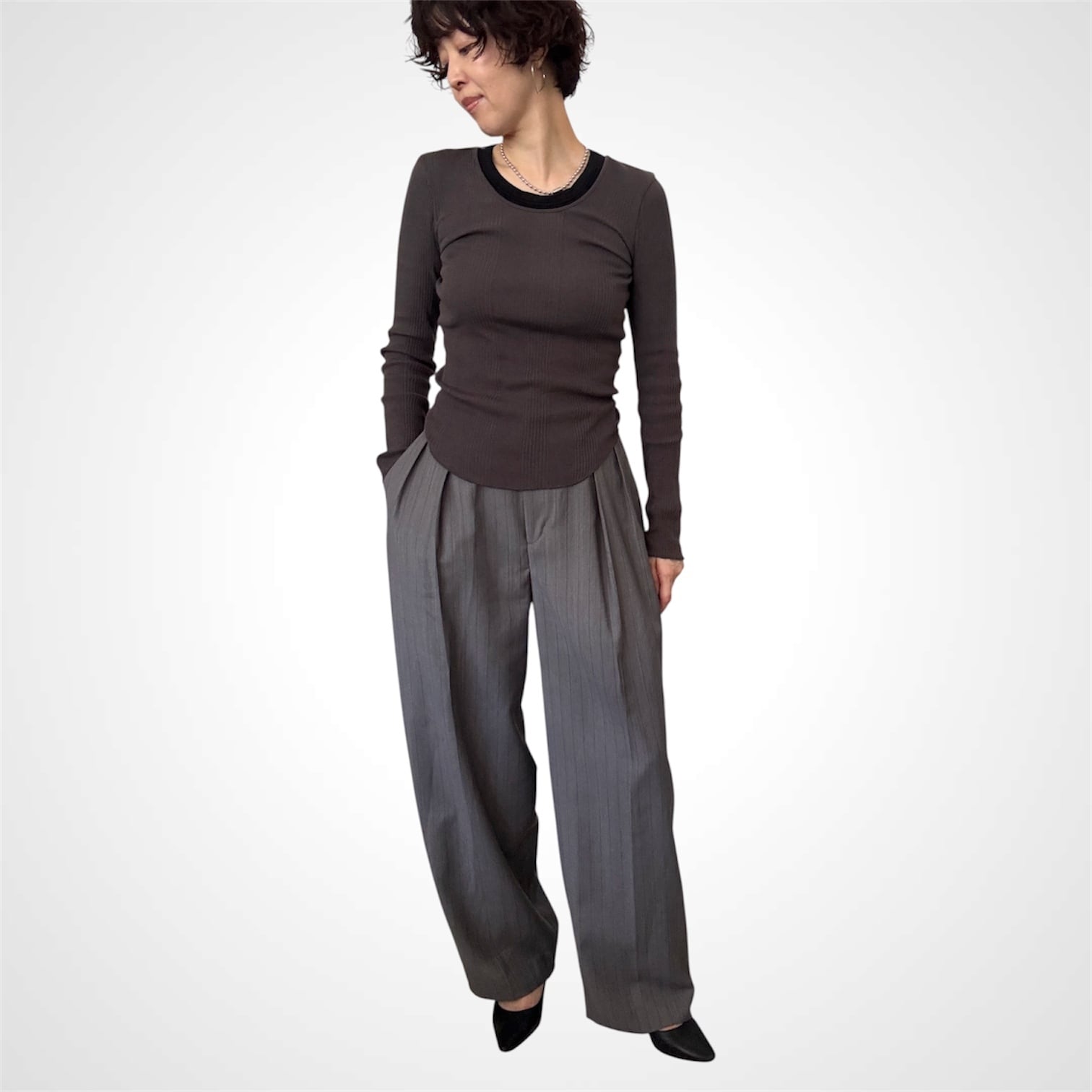 iirot T/W Tropical Tuck Trouser