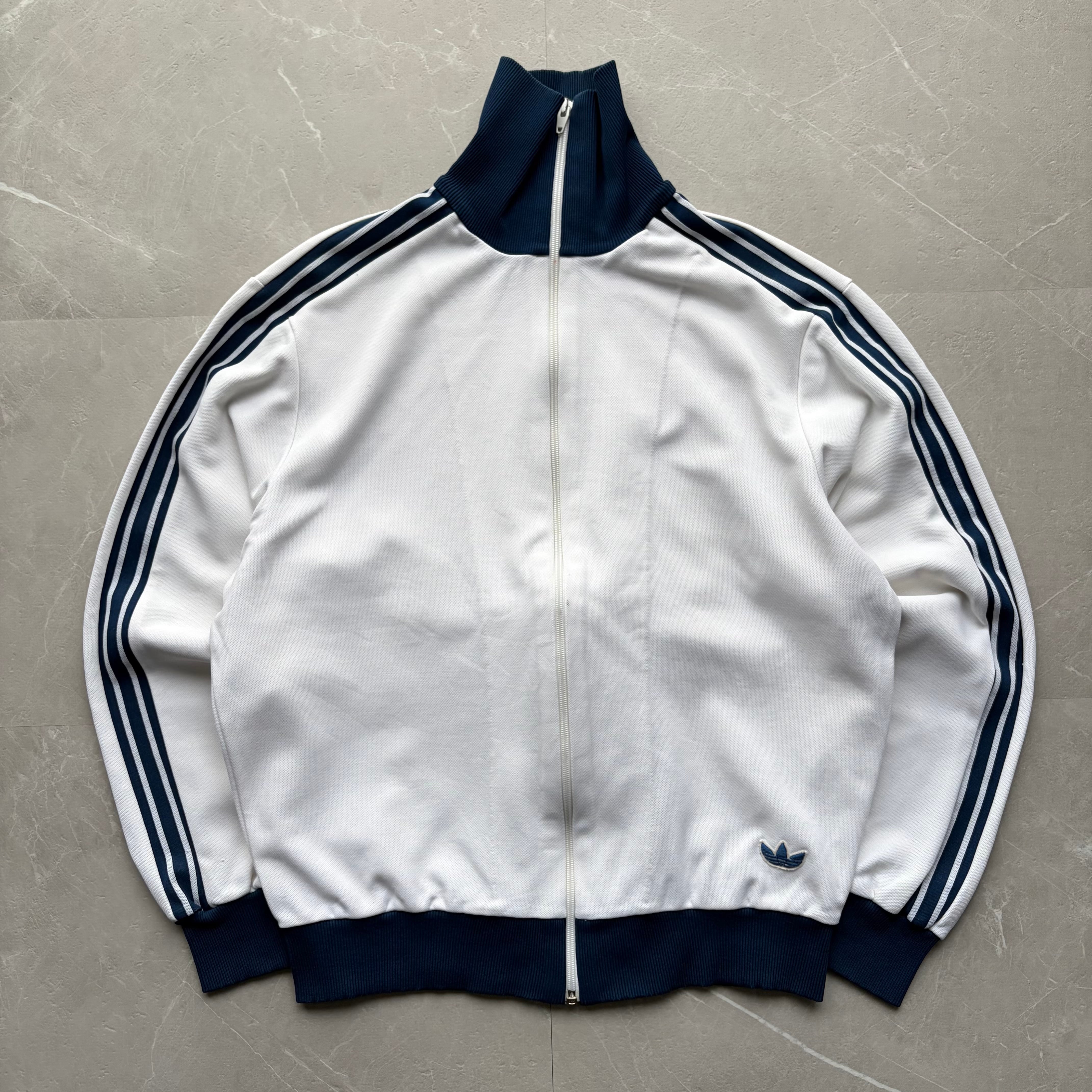 adidas アディダス ATP復刻 トレフォイル 刺繍ワンポイント ホワイト