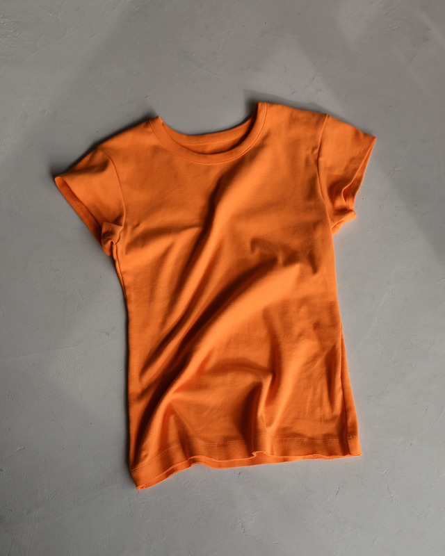 minimal tee（carrot）