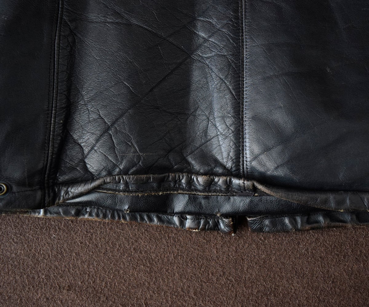50s SCHOTT DUR-O-JAK POLICE JACKET 40 | SECOND TIME GLORY