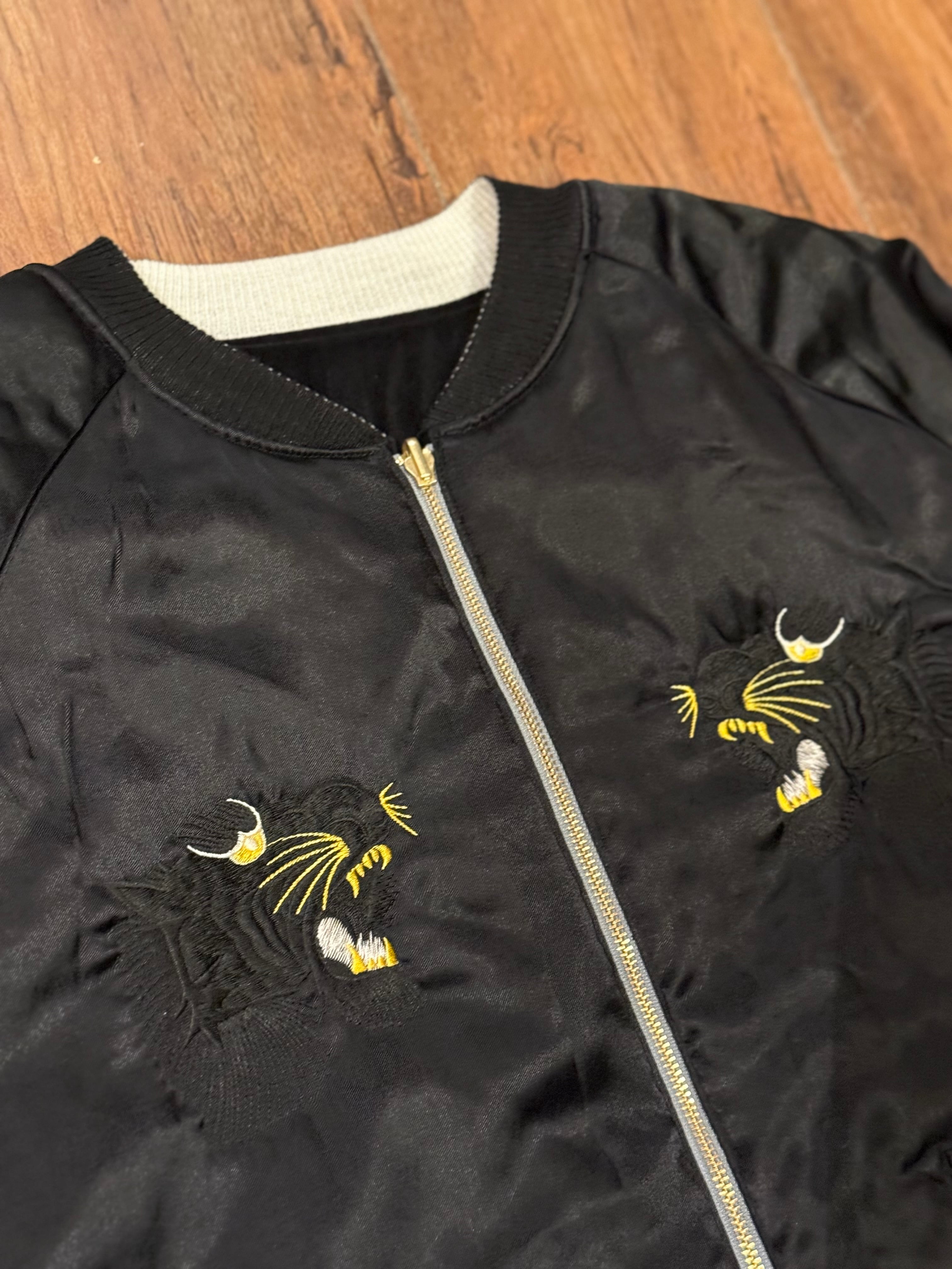 ALL BLACK LIMITED THREEFACE SOUVENIR JACKET 'ALASKA' | vintage