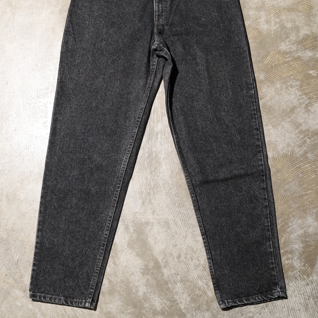 極美品 34×30 Levi’s 550-4858 USA 90年 先染め ブラック デニム パンツ リーバイス