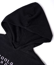 COOLA MADE®エンブロイダリーニットフーディー (BLUE) CQ-47082