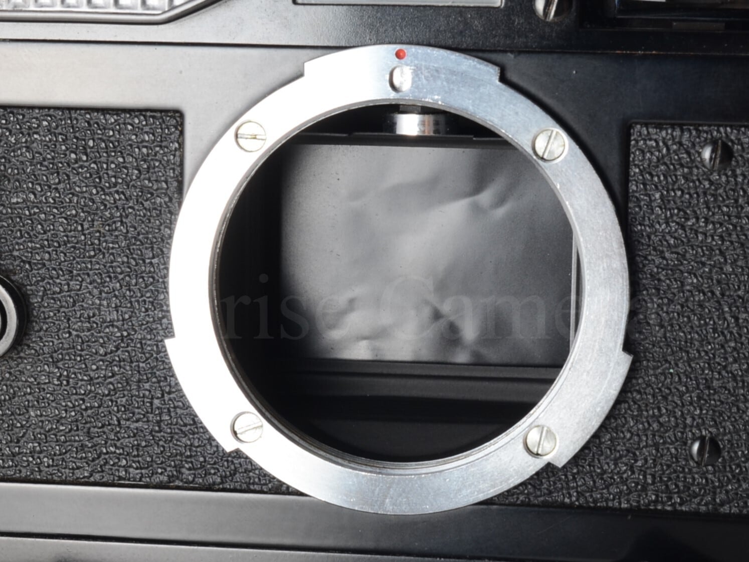 Canon MODEL 7 ブラックボディ 整備済 革ケース付 キヤノン (55679