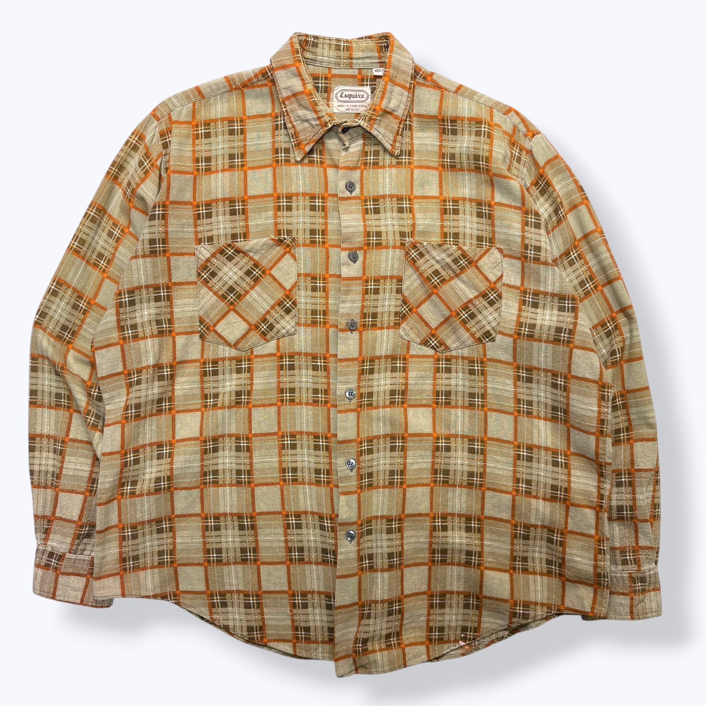50s Sun Valley Heavy Flannel Shirt 40年代 50年代サンバレー マチ 50s Sun Valley Heavy Flannel Shirt 40年代 50年代サンバレー マチ