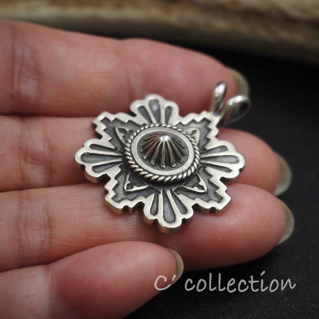 Indian Jewelry Silver Pendant Top IJN-56 BO Reeves | PAY ID