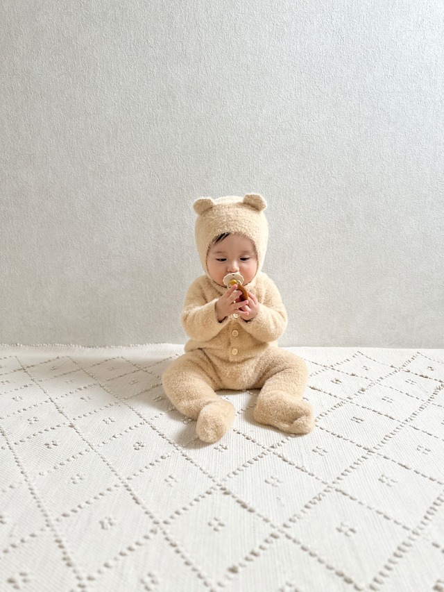 予約kumachan rompers  set　