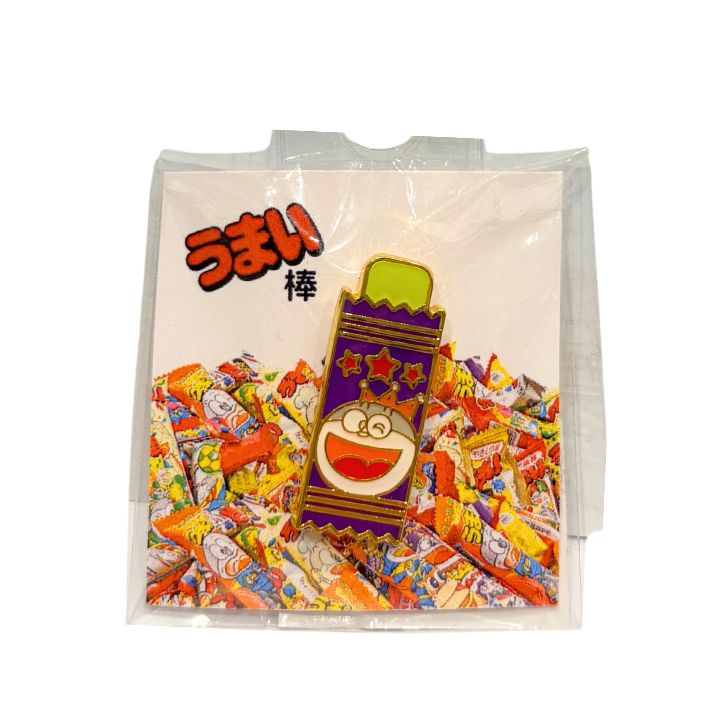 うまい棒 ピンバッジ めんたい | うまい棒ショップ