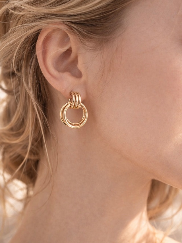 lien ring pierce【金属アレルギー対応】