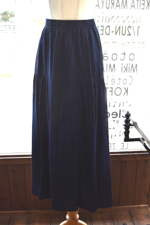 PURAH(プラ) 26S/S 綿ガーゼロングスカート