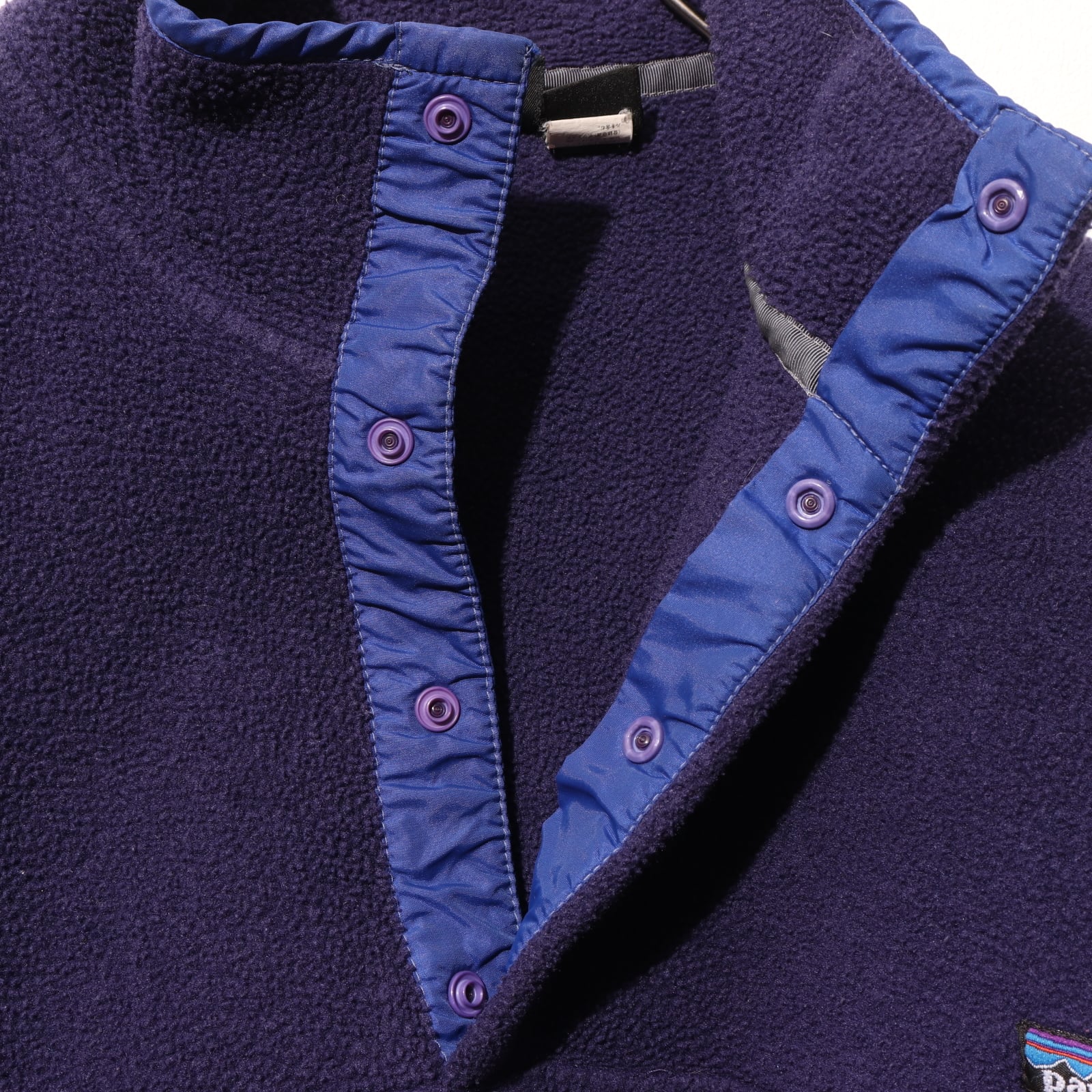 美品 L 紫 97年 シンチラスナップT Patagonia パープル 美品 L 紫 97年 シンチラスナップT Patagonia パープル
