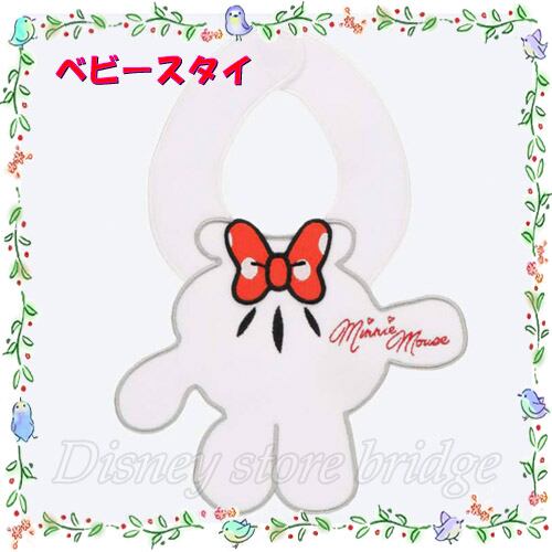 ミニーハンド ベビースタイ ディズニー パーク限定 ミニーマウス 公式 ベビーグッズ スタイ ベビー ギフト 赤ちゃん よだれかけ 東京ディズニーランド