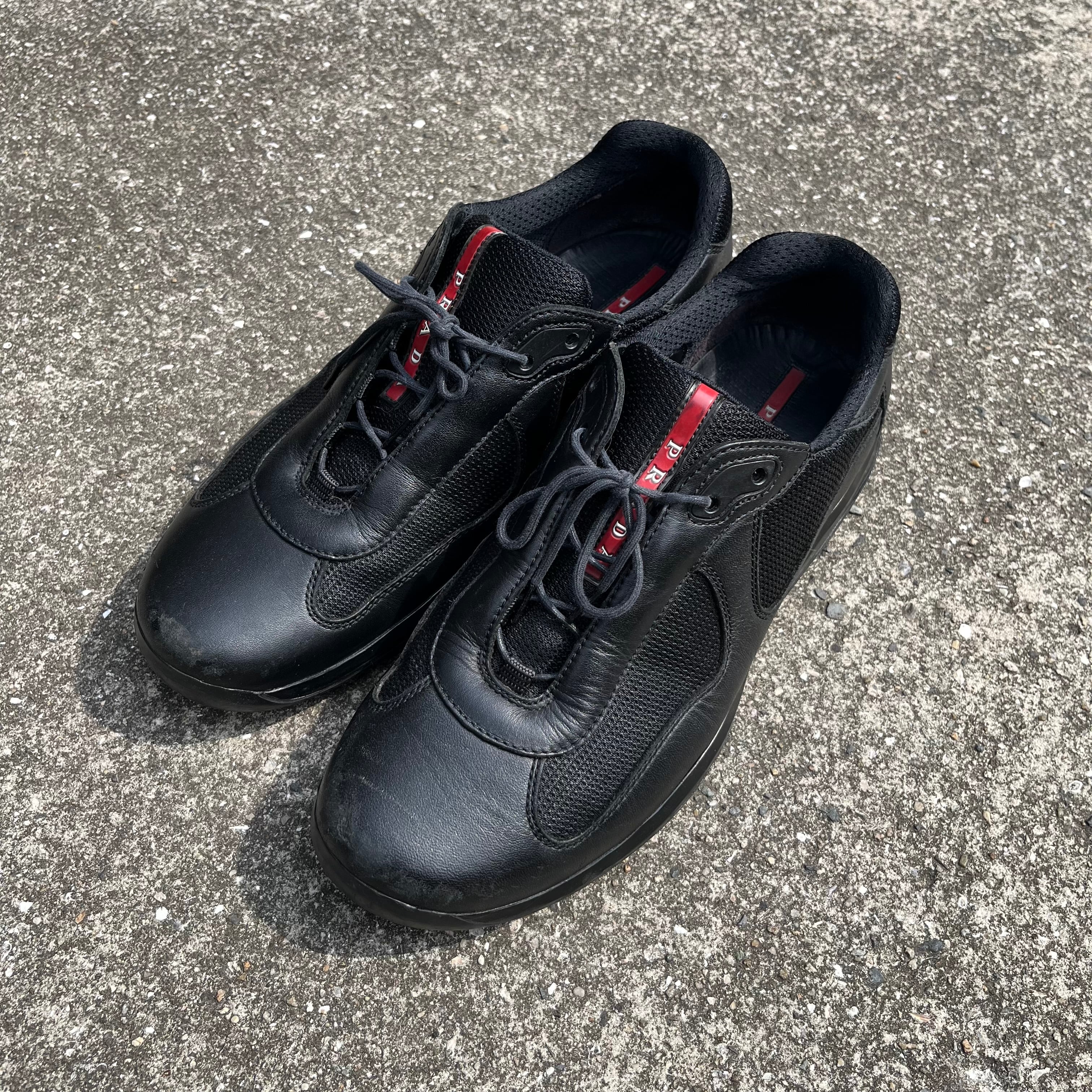 PRADA SPORTS Leather Low cut Sneakers | furugibiyori powered by BASE