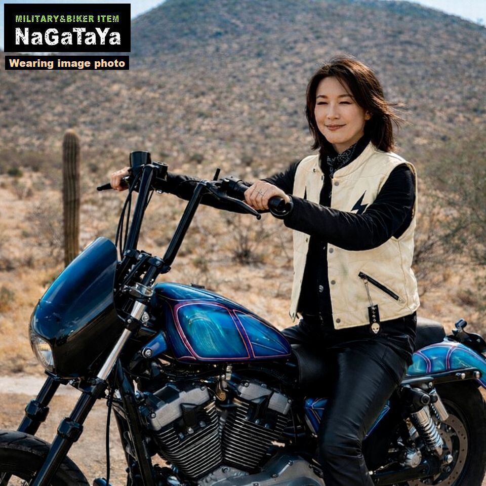 Vin&Age ヴィンアンドエイジ Naughty leather vest レザー ナーティー