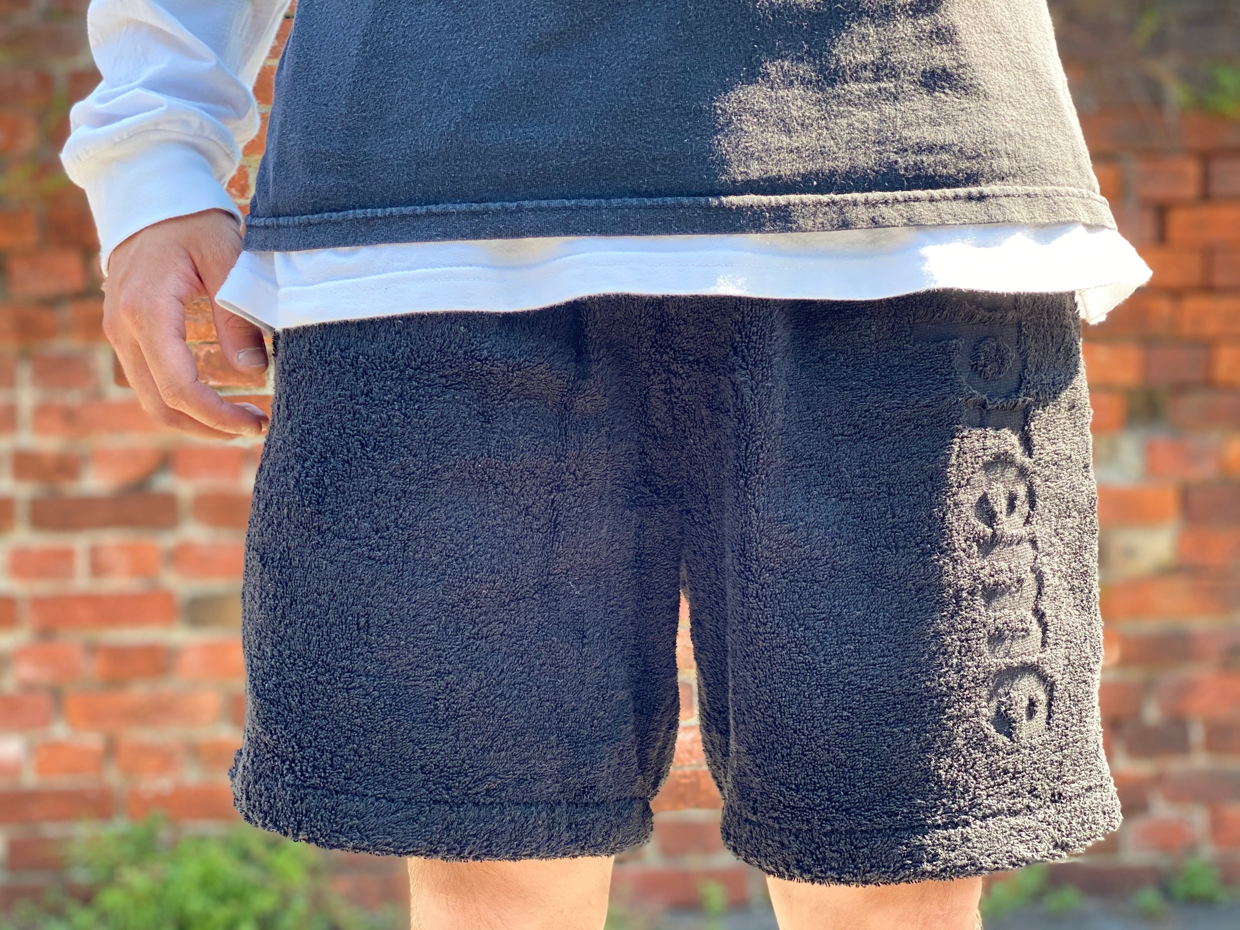 Supreme jacquard-logo Terry Shorts - Farfetch