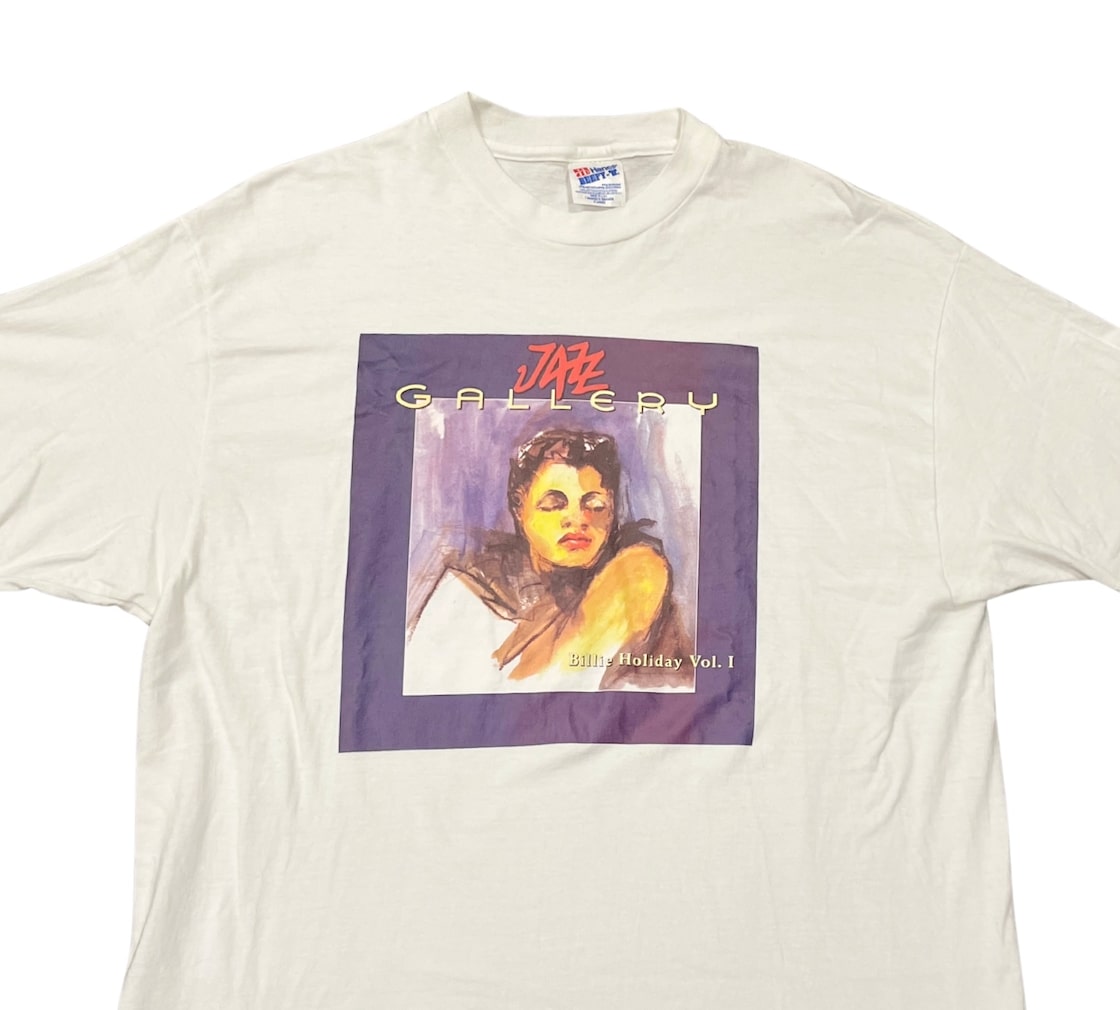 90s BLLLIE HOLIDAY JAZZ T-SHIRTS made in USA | PAY ID