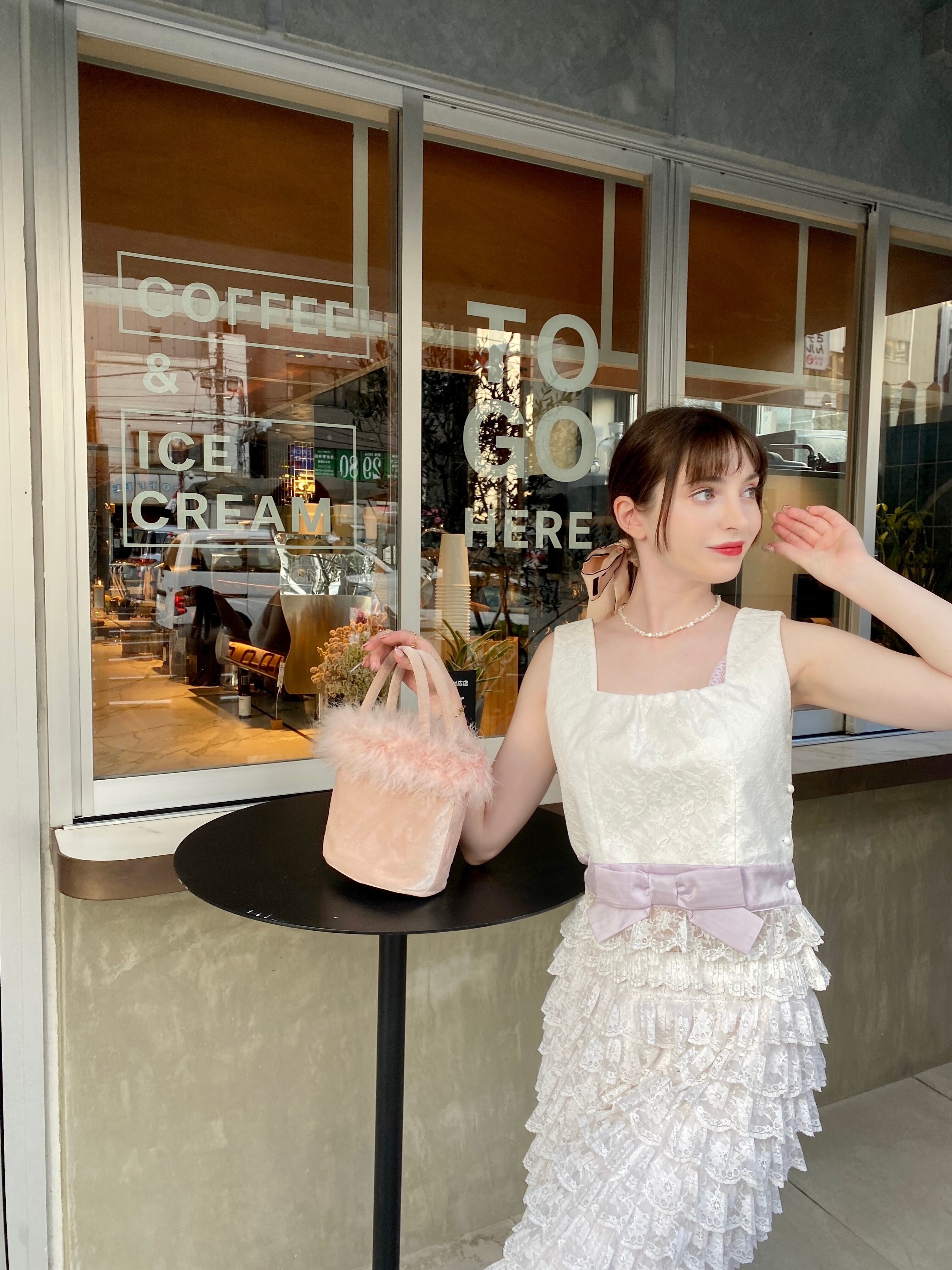 lace ribbon tops（レースリボントップス） | MYRTILLE yilon FULL