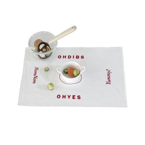 【予約】[ OHDIBS ] Merry Meal Mat｜Red