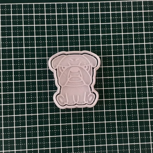 クッキー型 ブルドッグ