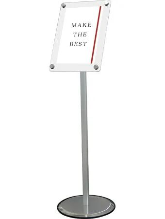 スマートフリーアクリルスタンドA4ホワイト