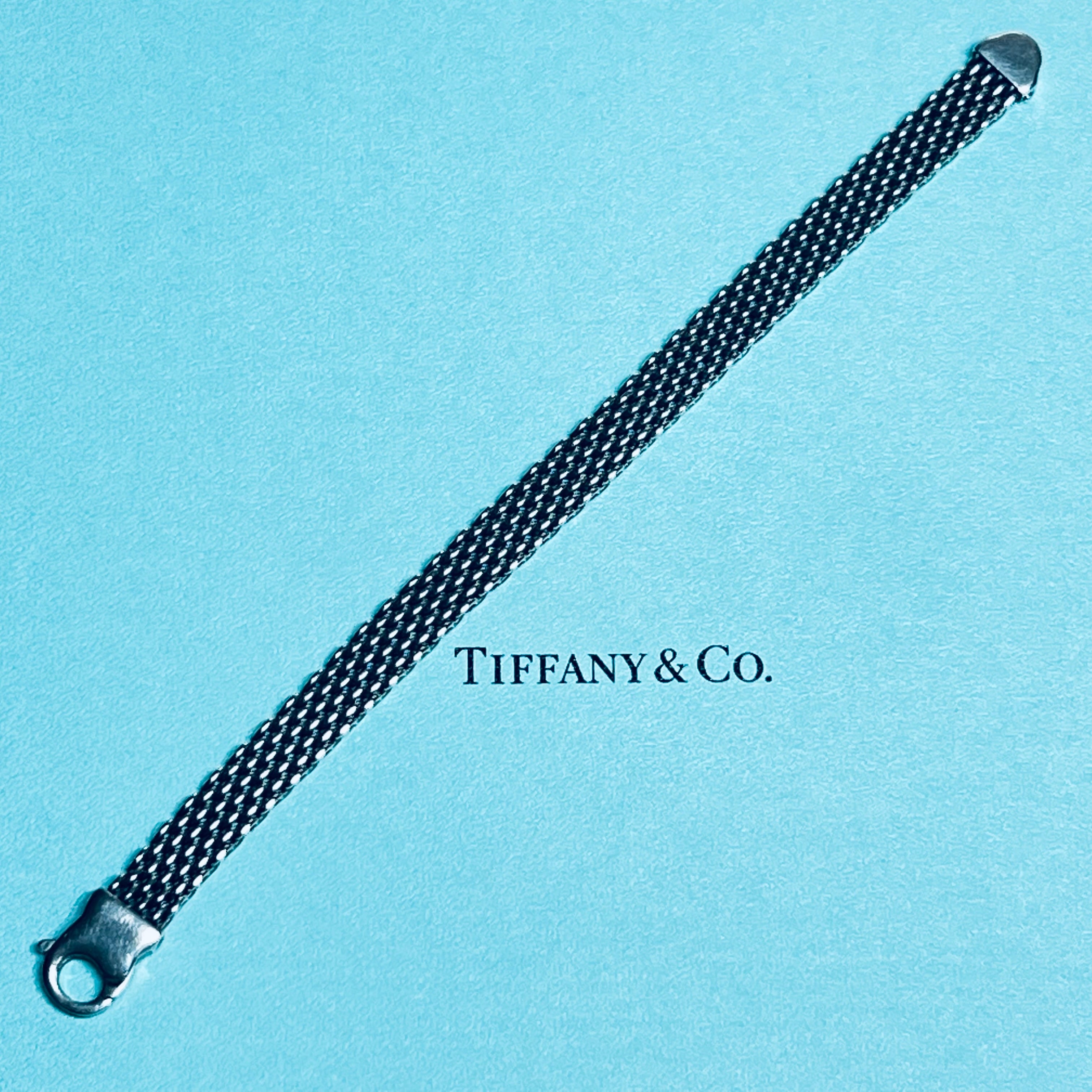 VINTAGE TIFFANY & CO. Mesh Bracelet Sterling Silver | ヴィンテージ