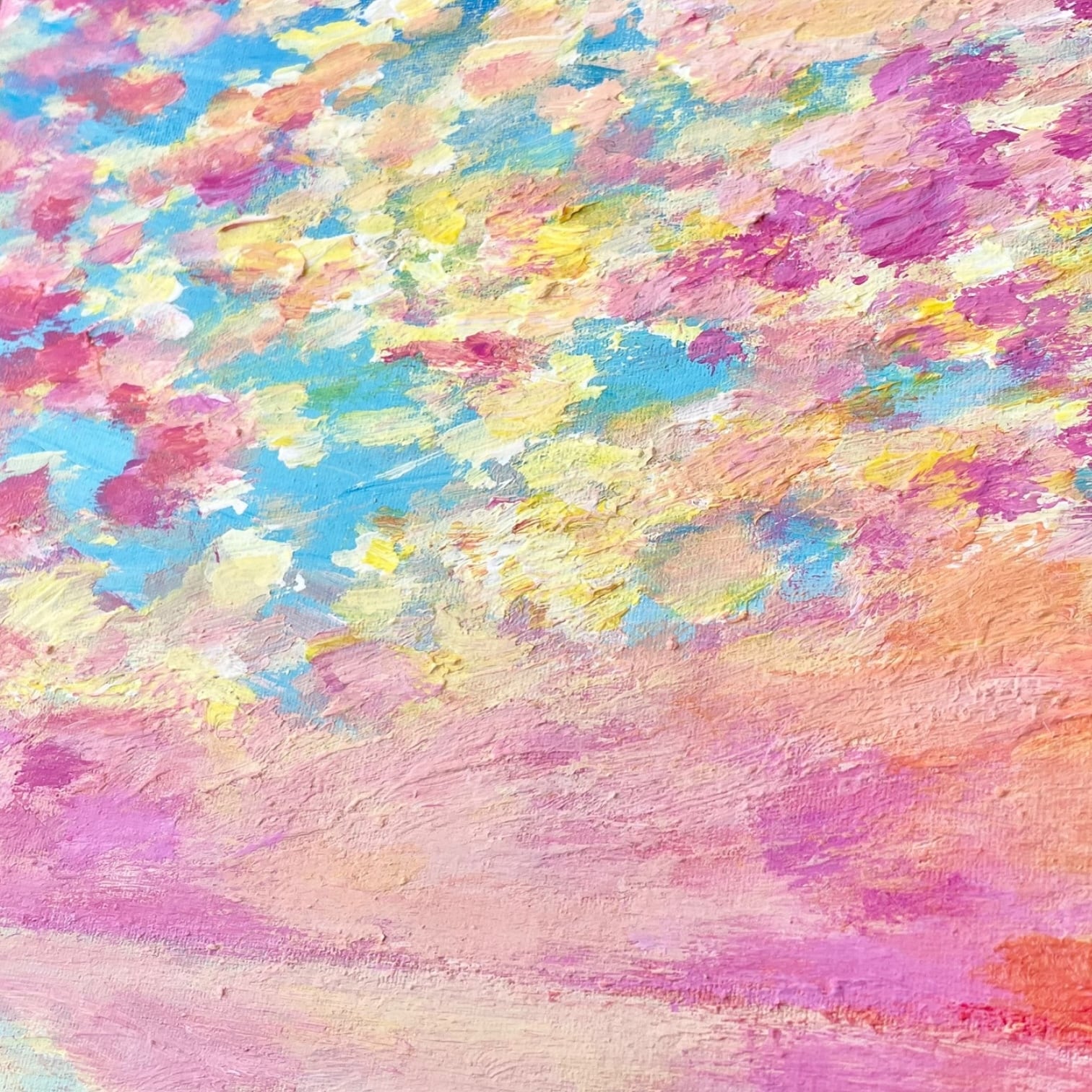 空と海の絵-前進- / オリジナル / むらいさき | イロハニアートSTORE