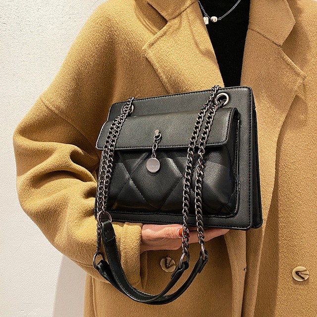 チェーン ショルダーバッグレッド オータム 秋物 ウィンター 冬物 メッセンジャーバッグ Tiancai_Wing_Bag23943362356