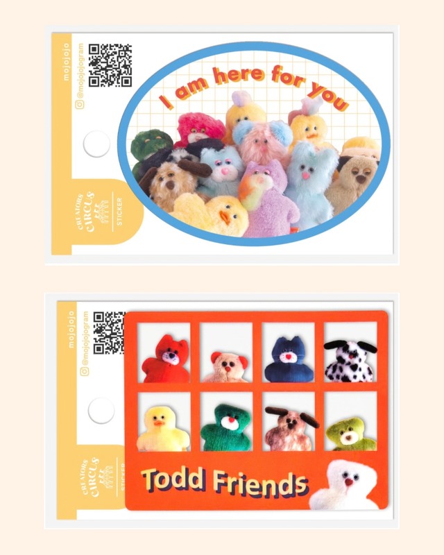 mojojojo ステッカー 2点セット