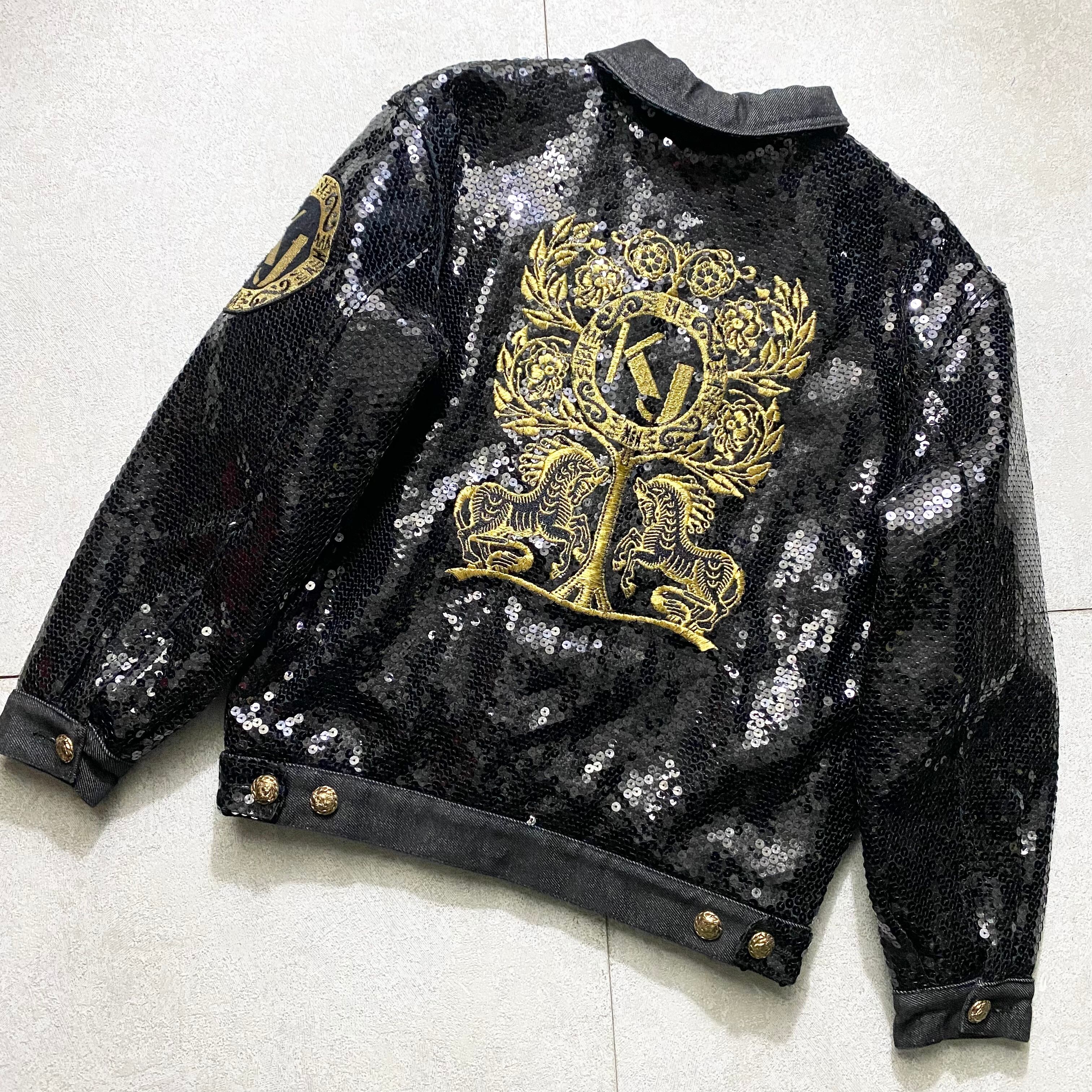 vintage KRIZIA JEANS decorative denim jacket | NOIR ONLINE powered by BASE