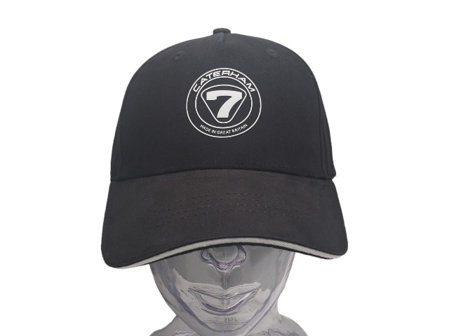 CC23BC01 (完売) ベースボールキャップ、ブラック、ケーターハム 2023年デザイン