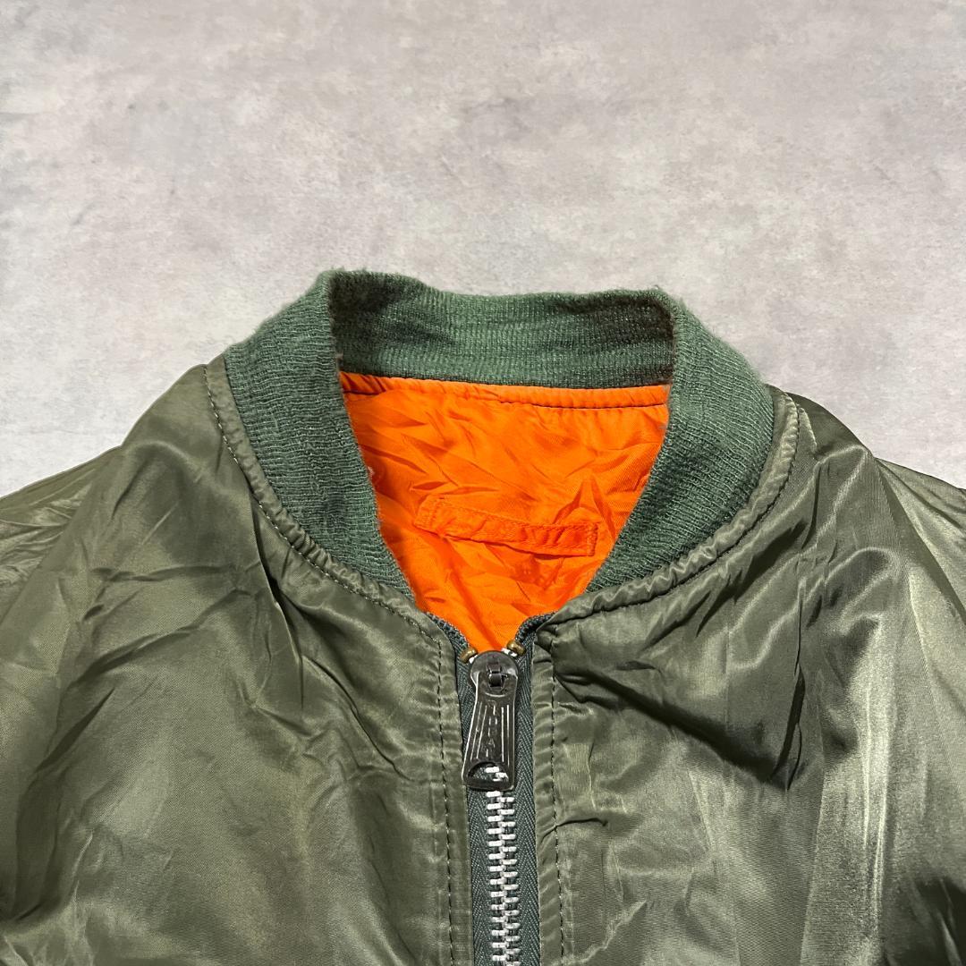 アルファインダストリーズ MA-1 フライトジャケット 70s USA 米軍 L