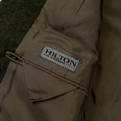 イタリア製 ヒルトン HILTON ツイード ウール 3B テーラードジャケット サイズ 46 /グリーン/メンズ/ビンテージ/M~L程度