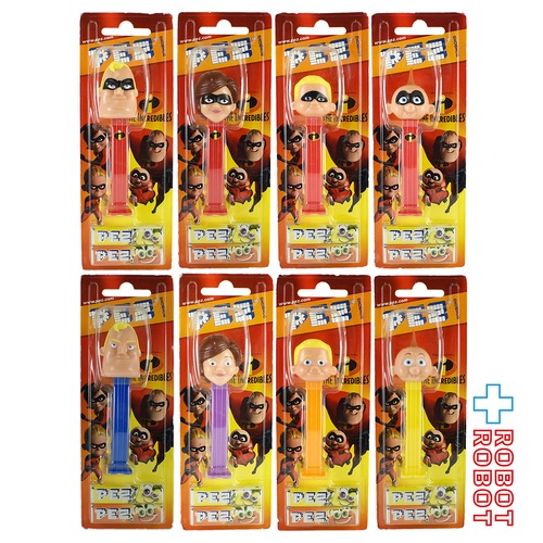 PEZ Mr.インクレディブル 8種セット 国内版 未開封