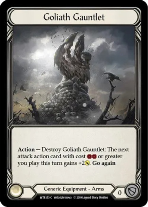 WTR153『CF』【Generic】Goliath Gauntlet 初版 画像