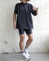NOSTALGIC MOCK NECK H/S TEE / RGT-02-3