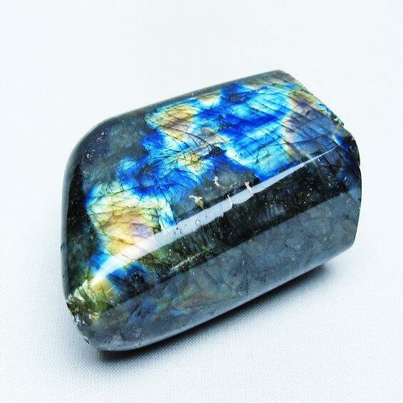 ラブラドライト 原石 一点物 181-4550