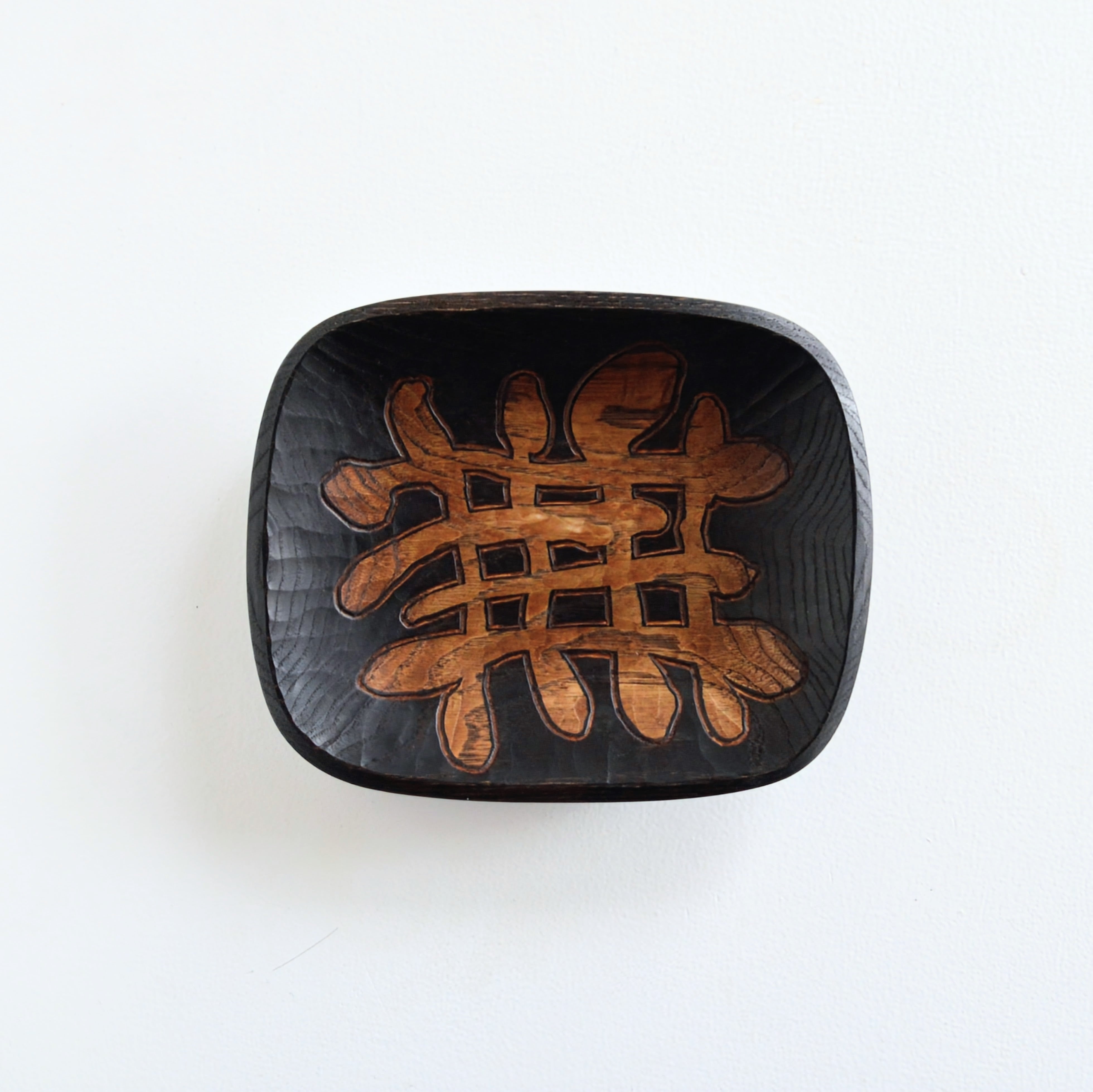 NEW】石黒雄大 鉄媒染 角皿（中） #4 | MA STORE