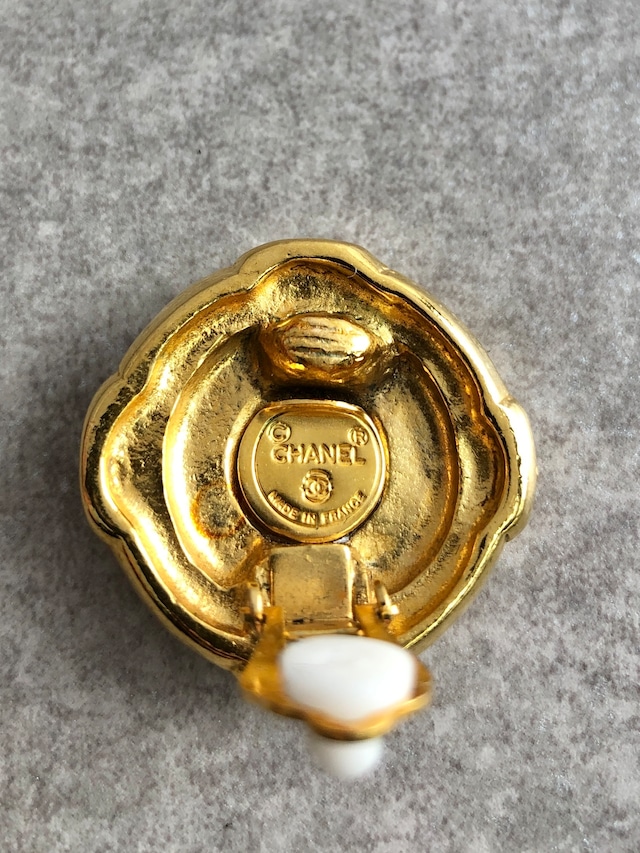 CHANEL シャネル イヤリング ゴールド ココマーク vintage ヴィンテージ オールド hmxj4r