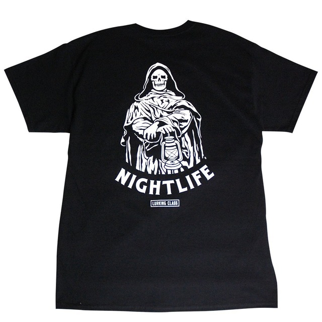 LURKING CLASS(ラーキングクラス) / NIGHTLIFE TEE(Glow in the dark)(ST22MT06)(Tシャツ)