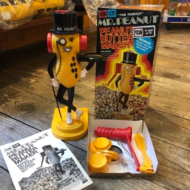 Mr Peanuts Peanut Butter Maker MIB kiarrys