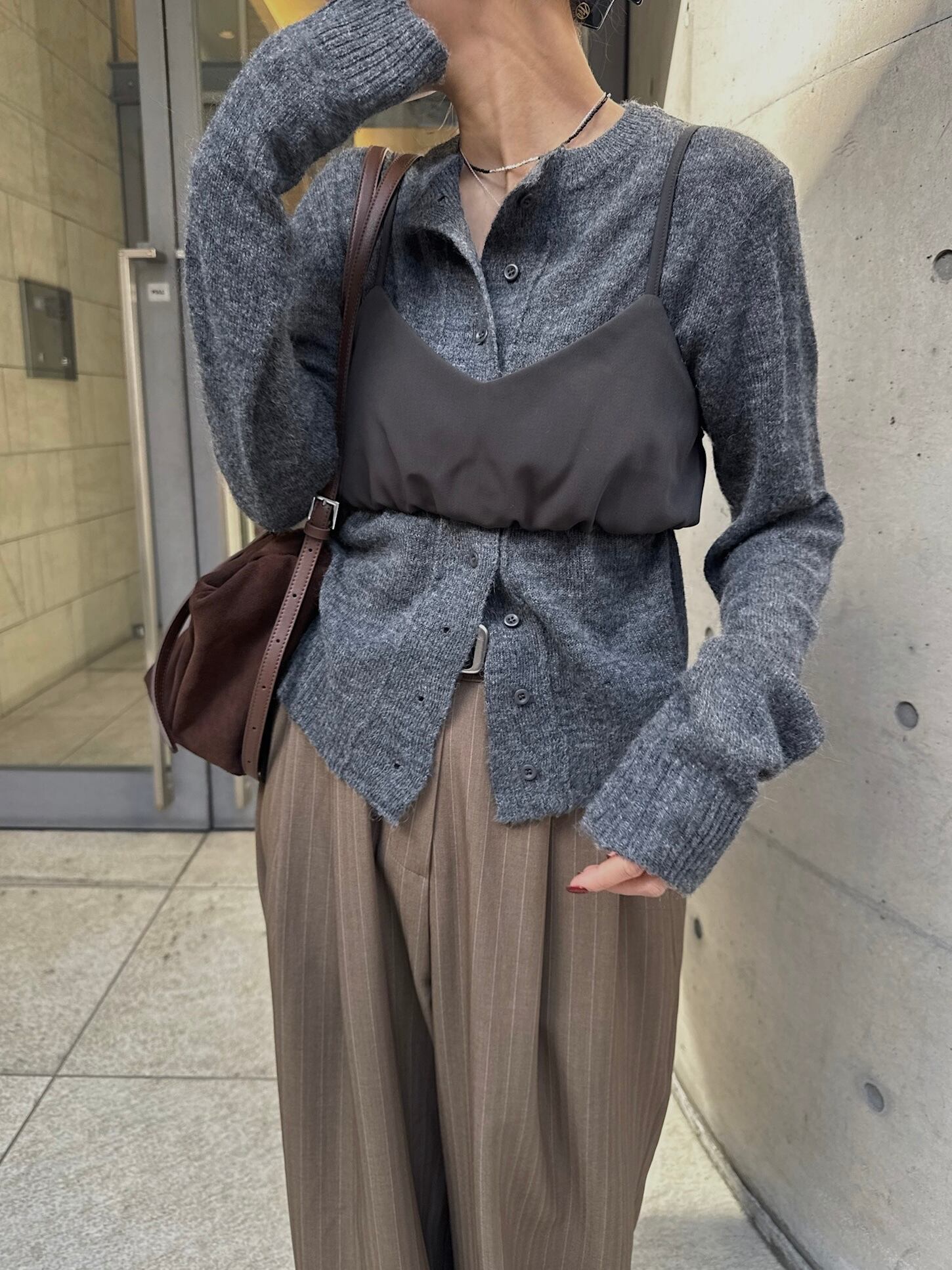 shirring layered bustier | nananamoe