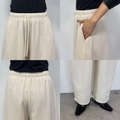 Soft touch wide rough PT/ecru