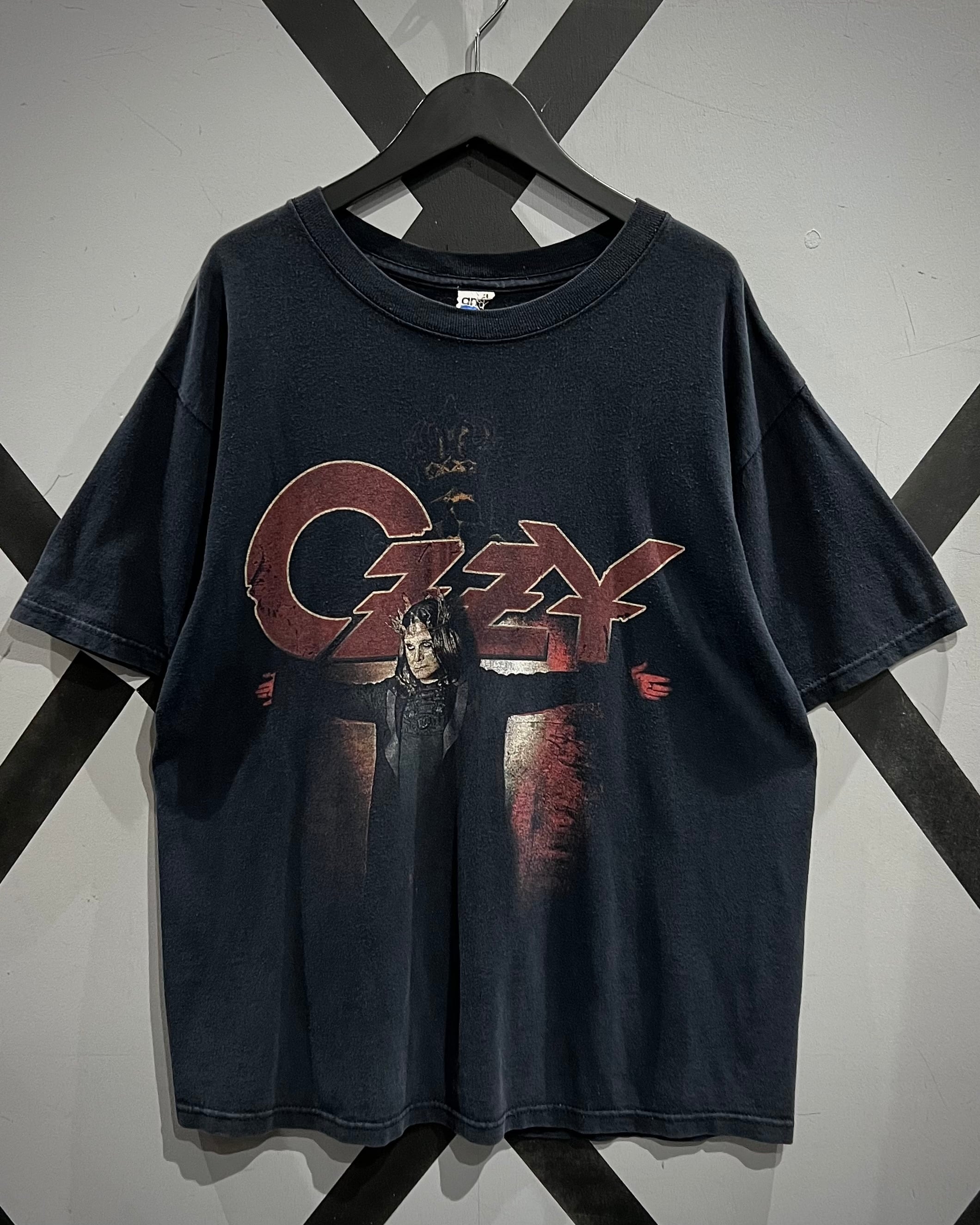 X VINTAGE】 00's “Ozzy Osbourne” “BLACK RAIN” Tour T-Shirt | Caka