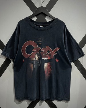 【X VINTAGE】 00’s “Ozzy Osbourne” “BLACK RAIN” Tour T-Shirt
